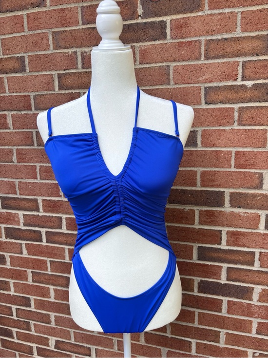 Fashion Nova Other - Fashion Nova Royal Blue Cutout One-Piece Swimsuit NWT Size Small